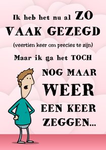 Valentijnskaart -voor de zoveelste keer