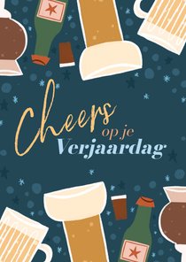 Verjaardagskaart speciaal biertjes