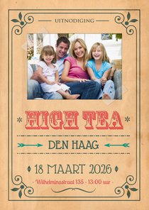 Vintage poster High Tea 1LS3