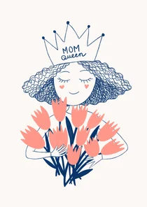 Voor de liefste 'mom queen'