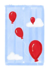 Wenskaart Duchenne Parent Project ballonnen