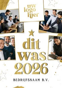 Zakelijke kerstkaart terugblik dit was 2026
