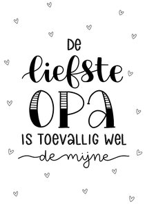 Zomaarkaart - De liefste opa is toevallig wel de mijne