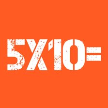 5x10=50