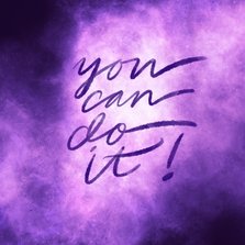Coachingskaart you can do it galaxy