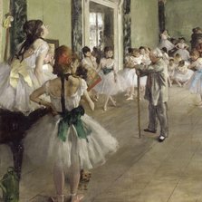 Edgar Degas. De balletklas