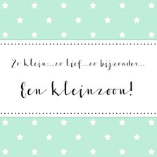 Felicitatie Kleinzoon - WW