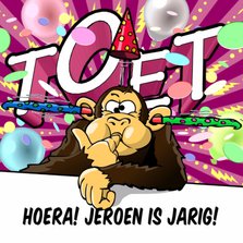 GRAPPIGE FEEST AAP
