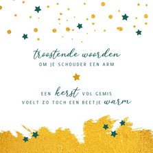 Kerst troostende woorden bij gemis