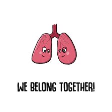 Liefde we belong together kaart