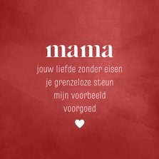 Moederdag elfje mama