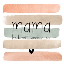 Moederdag | Lieve kaart voor mama