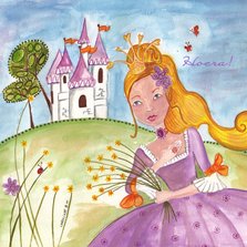 Prinses en Kasteel by Cartita Design