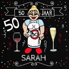 Sarahpop wijntje