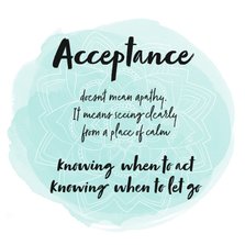 Spreukenkaart Acceptance