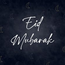 Stijlvolle religiekaart Eid Mubarak