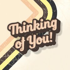 Thinking of you - Happy Retro - zomaarkaart