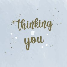 Thinking of you - medeleven kaart