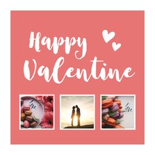 Valentijn - happy valentine met foto