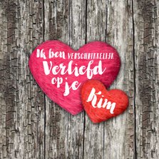 Valentijn harten liefde eigen tekst