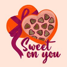 Valentijnskaart - Sweet on You