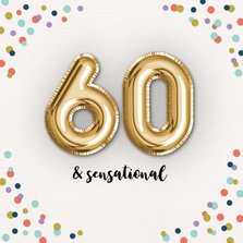 Verjaardagskaart Confetti-60