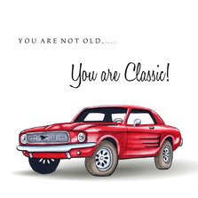 Verjaardagskaarten Classic Mustang 2