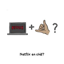 Zomaar Netflix en chill kaart
