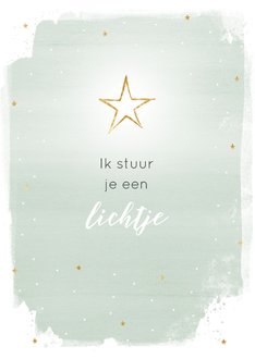 Sterkte kaart mint ster - Sterkte kaarten | Kaartje2go