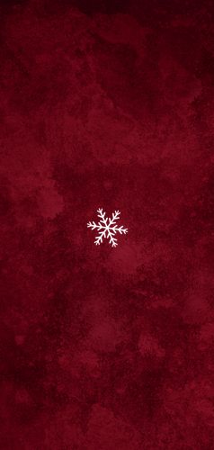 Rode menukaart kerstmis takjes lampjes sneeuwvlokken goud Achterkant