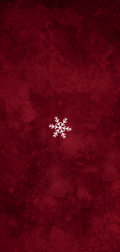 Rode menukaart kerstmis takjes lampjes sneeuwvlokken goud Achterkant