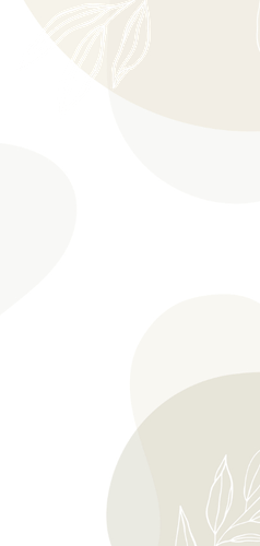 Stijlvolle Trouwkaart met lijntekening van bladeren Achterkant