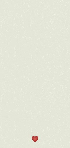 Menukaart kerst kabouter draagt hart Achterkant