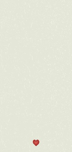 Menukaart kerst kabouter draagt hart Achterkant