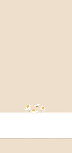 Menukaart met sierlijke wilde bloemen en wikkel effect Achterkant