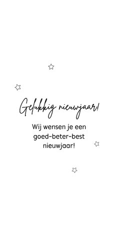 Nieuwjaarskaart leef je leven dag voor dag in 2026' Achterkant