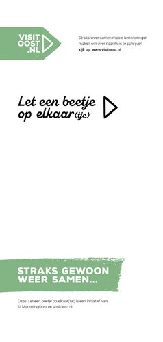 Straks gewoon samen een tandje bijzetten lang 3