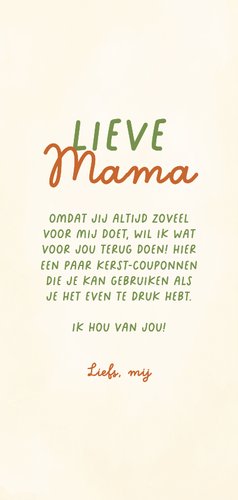 Tegoedbon maken uitknipbare XMAS coupons 3