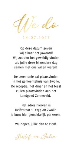 Trouwkaart doodle tijdlijn illustratie hartjes we do 3