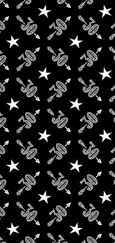 Uitnodiging born in 1996 - 30 years of being fabulous Achterkant