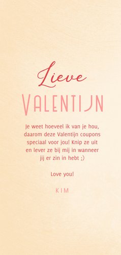 Valentijnskaart coupons uitknipbaar 3