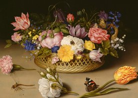 Ambrosius Bosschaert. Stilleven met bloemen