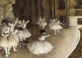 Edgar Degas, De balletvoorstelling