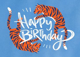 Happy Birthday tiger