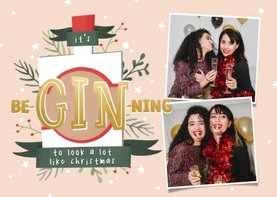 It's be-gin-ning to look a lot like christmas met foto's