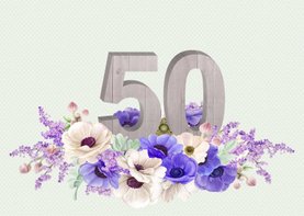 Jubileum anemonen 50 jaar