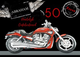 Verjaardag motor vijftig jaar