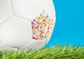 Voetbal - felicitatie of feest