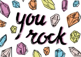 You rock - diamanten