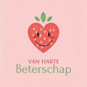 Beterschap hartvormige aardbei vitamientjes